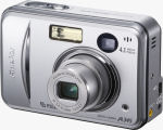 Fujifilm's FinePix A345 digital camera. Courtesy of Fujifilm, with modifications by Michael R. Tomkins.