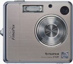 Fujifilm's FinePix F420 Zoom digital camera. Courtesy of Fujifilm Japan, with modifications by Michael R. Tomkins. 