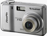 Fujifilm's FinePix F460 digital camera. Courtesy of Fujifilm, with modifications by Michael R. Tomkins.