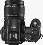 Fujifilm's FinePix S9000 digital camera. Courtesy of Fujifilm, with modifications by Michael R. Tomkins.