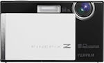 Fujifilm's FinePix Z100fd digital camera. Courtesy of Fujifilm, with modifications by Michael R. Tomkins.