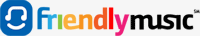 FriendlyMusic's logo. Click here to visit the FriendlyMusic website!