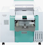 Fujifilm's Frontier Dry Minilab DL42SD. Courtesy of Fujifilm, with modifications by Michael R. Tomkins.