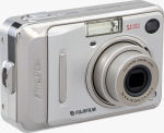 Fujifilm's FinePix A500 digital camera. Courtesy of Fujifilm, with modifications by Michael R. Tomkins.