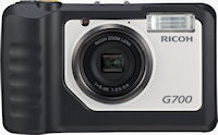 Ricoh's G700 digital camera. Photo provided by Ricoh Co. Ltd.