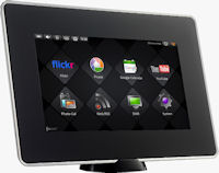 The GiiNii GW-ADWM Magic portable Wi-Fi tablet digital picture frame. Photo provided by GiiNii International.