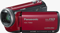 Panasonic's HDC-TM80 camcorder. Photo provided by Panasonic Consumer Electronics Co.