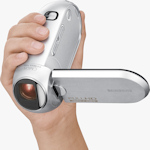 Samsung HMX-R10 digital camcorder. Photo provided by Samsung Electronics America Inc.