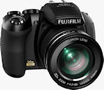 Fujifilm's FinePix HS10 digital camera. Photo provided by Fujifilm North America Corp.
