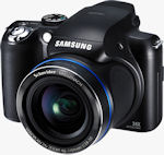 Samsung's HZ25W digital camera. Photo provided by Samsung Electronics America Inc.