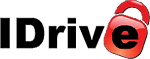 IDrive's logo. Click here to visit the IDrive website!