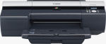 Canon's imagePROGRAF iPF5000 large-format inkjet printer, Courtesy of Canon, with modifications by Michael R. Tomkins.