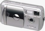 Hitachi's i.mega HDC-401 digital camera. Courtesy of Hitachi, with modifications by Michael R. Tomkins.