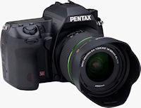 Pentax's K-5 digital SLR. Photo provided by Pentax Imaging Co.