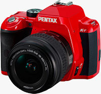 Pentax's K-r digital SLR. Photo provided by Pentax Imaging Co.