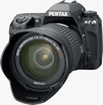 Pentax's K-7 single-lens reflex digital camera. Photo provided by Pentax Imaging Co.