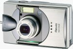 Konica's KD-510Z digital camera. Courtesy of Konica, with modifications by Michael R. Tomkins.