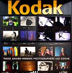 Kodak's Kodarama screen in Times Square. Courtesy of Kodak, with modifications by Michael R. Tomkins.