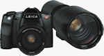 Leica's S2 digital SLR. Courtesy of Leica, with modifications by Michael R. Tomkins.