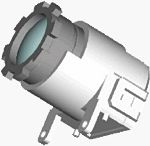 Displaytech's LightView Microdisplay Engine. Courtesy of DisplayTech Inc., with modifications by Michael R. Tomkins.