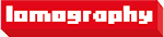 Lomography's logo. Click here to visit the Lomography website!