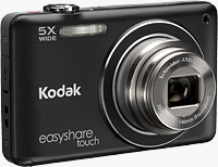 Kodak's EasyShare Touch M5370 digital camera. Image provided by Eastman Kodak Co.