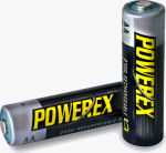 Maha's Powerex 2700 battery. Courtesy of Maha Energy Corp., with modifications by Michael R. Tomkins.