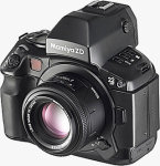 Mamiya's ZD Digital SLR. Courtesy of Mamiya, with modifications by Michael R. Tomkins.