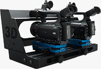 Redrock Micro's micro3D video camera rig. Photo provided by Redrock Microsystems LLC.