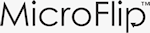 The MicroFlip logo. Courtesy of Hullett Practical Marketing Group.