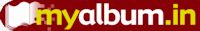 MyAlbum.in's logo. Click here to visit the MyAlbum.in website!