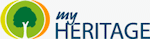 MyHeritage's logo. Click here to visit the MyHeritage website!