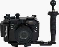 Nauticam's NA-LX5 underwater housing. Photo provided by Nauticam USA.