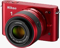 The Nikon J1 compact system camera. Photo provided by Nikon Inc.