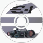 Olympus' E-1 Digital SLR educational CD. Courtesy of Olympus, with modifications by Michael R. Tomkins.