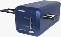 Plustek's OpticFilm 7400 film scanner. Photo provided by Plustek Inc.