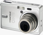 Pentax's Optio S6 digital camera. Courtesy of Pentax, with modifications by Michael R. Tomkins.