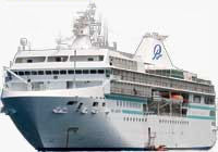The m/s Paul Gauguin. Photo provided by Paul Gauguin Cruises.
