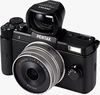 The Pentax Q compact system camera. Photo provided by Pentax Imaging Co.
