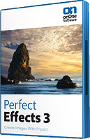 Perfect Mask 5's product packaging. Click here to visit the onOne Software website!