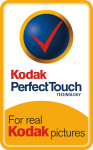 Kodak Perfect Touch logo. Courtesy of Eastman Kodak Co.