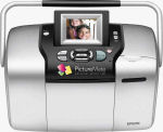 Epson's PictureMate Deluxe printer. Courtesy of Epson, with modifications by Michael R. Tomkins.