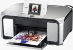 Canon's PIXMA MP970 photo printer. Courtesy of Canon, with modifications by Michael R. Tomkins.