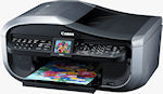 Canon's Pixma MX850 printer. Courtesy of Canon, with modifications by Michael R. Tomkins.