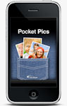 Lucidiom's Pocket Pics application for the Apple iPhone. Screenshots provided by Lucidiom.