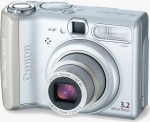Canon's PowerShot A510 digital camera. Courtesy of Canon, with modifications by Michael R. Tomkins.