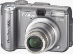 Canon's PowerShot A620 digital camera. Courtesy of Canon, with modifications by Michael R. Tomkins.
