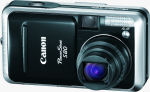 Canon's PowerShot S80 digital camera. Courtesy of Canon, with modifications by Michael R. Tomkins.