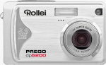 Rollei's Prego dp5200 digital camera. Courtesy of Rollei, with modifications by Michael R. Tomkins.
