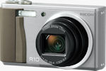 Ricoh's R10 digital camera. Courtesy of Ricoh, with modifications by Michael R. Tomkins.